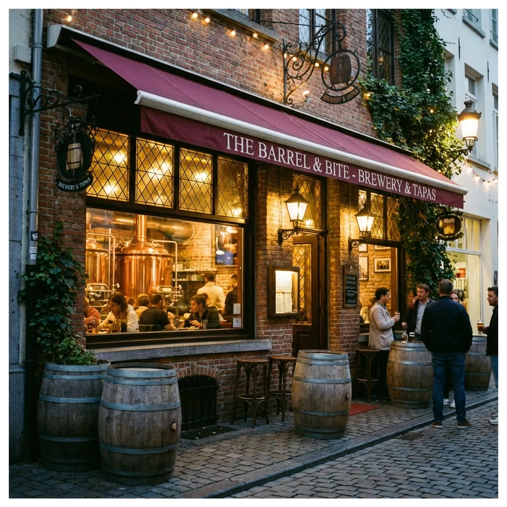 Brewery & Tapas facade